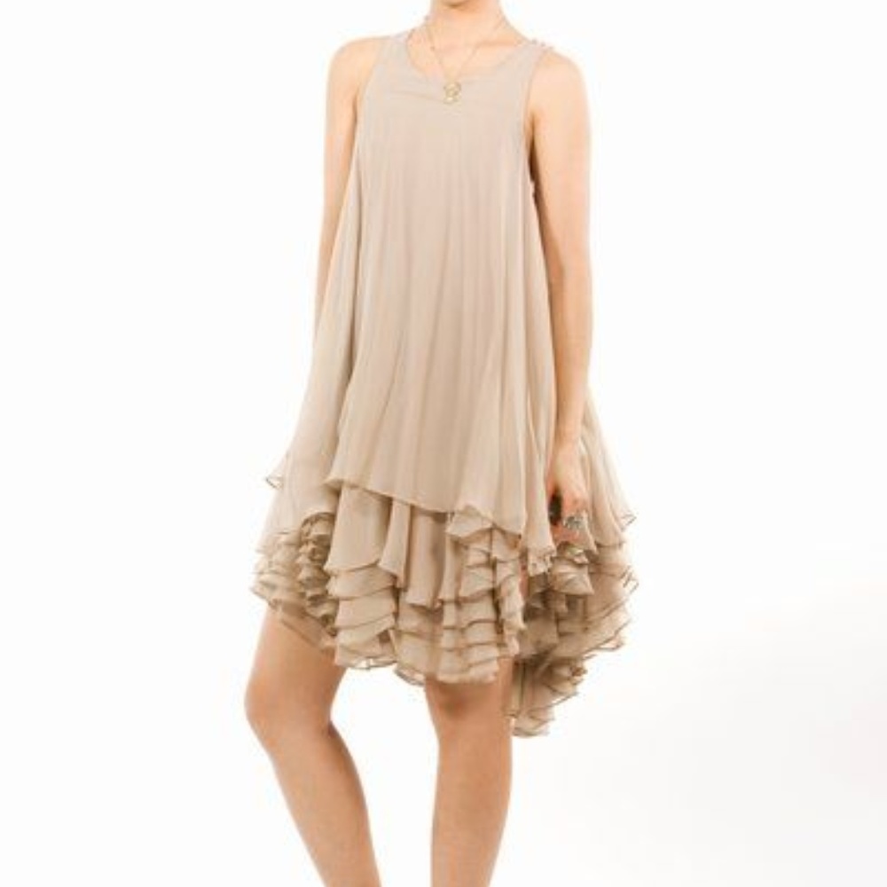 Opening Ceremony chiffon trapeze dress